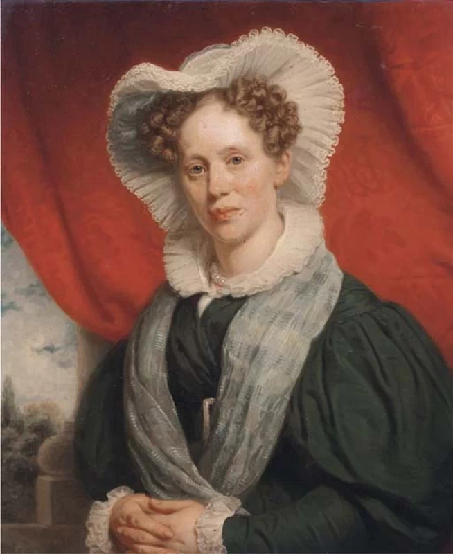 Ritratto di Agatha Abrahamina des Amorie van der Hoeven
